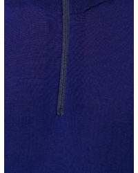 Мужская темно-синяя шерстяная водолазка от Paul Smith
