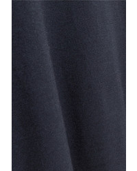 Женская темно-синяя шерстяная водолазка от Allude
