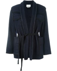 Женская темно-синяя шерстяная куртка от Etoile Isabel Marant