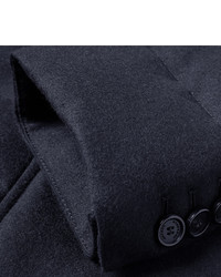 Мужская темно-синяя шерстяная куртка от Burberry