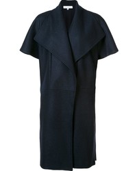 Женская темно-синяя шерстяная куртка от Nellie Partow