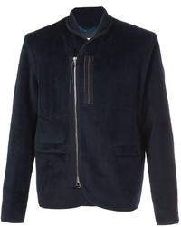 Мужская темно-синяя шерстяная куртка от Oamc