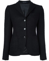 Женская темно-синяя шерстяная куртка от Tagliatore