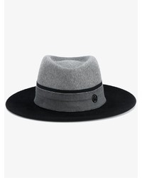 Женская темно-синяя шерстяная шляпа от Maison Michel