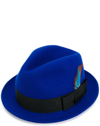 Мужская темно-синяя шерстяная шляпа от Paul Smith