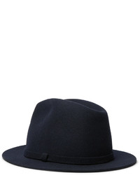 Мужская темно-синяя шерстяная шляпа от A.P.C.