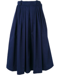 Темно-синяя шерстяная юбка от Golden Goose Deluxe Brand