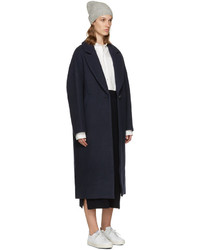 Темно-синяя шерстяная юбка от Enfold