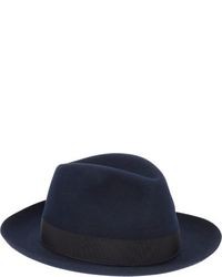 Темно-синяя шляпа
