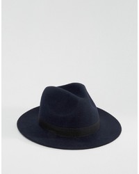 Мужская темно-синяя шляпа от Asos