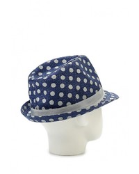 Женская темно-синяя шляпа от Fabretti