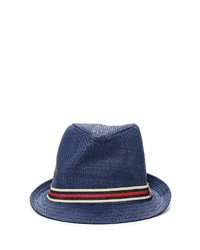Женская темно-синяя шляпа от Fabretti