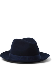 Мужская темно-синяя шляпа от Loro Piana
