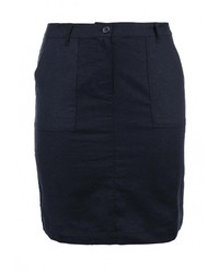Темно-синяя юбка-карандаш от Baon