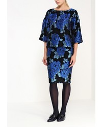 Темно-синяя юбка-карандаш от LAMANIA