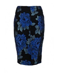 Темно-синяя юбка-карандаш от LAMANIA