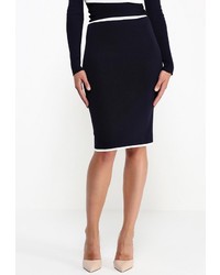 Темно-синяя юбка-карандаш от LOST INK