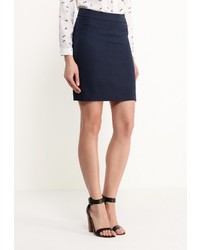 Темно-синяя юбка-карандаш от Sela