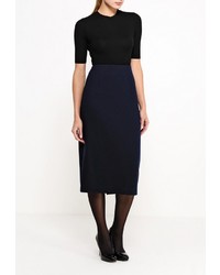 Темно-синяя юбка-карандаш от UNQ