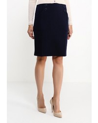 Темно-синяя юбка-карандаш от Yumi