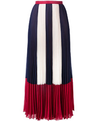 Темно-синяя юбка со складками от RED Valentino