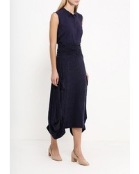 Темно-синяя юбка от MadaM T