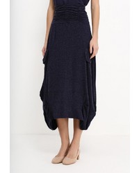 Темно-синяя юбка от MadaM T