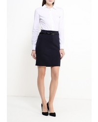 Темно-синяя юбка от MadaM T