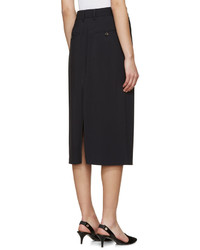 Темно-синяя юбка от Maiyet