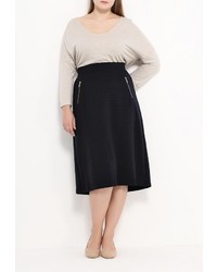 Темно-синяя юбка от Ulla Popken