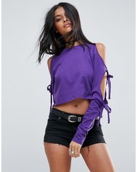 Фиолетовая блузка от Asos