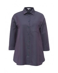 Женская фиолетовая классическая рубашка от week by week