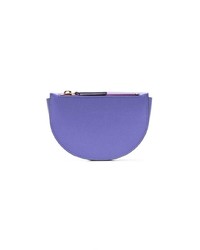 Фиолетовая кожаная поясная сумка от Wandler