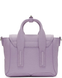 Женская фиолетовая кожаная сумка от 3.1 Phillip Lim