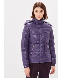 Женская фиолетовая куртка-пуховик от Champion