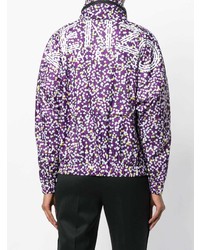 Женская фиолетовая куртка-пуховик от Kenzo