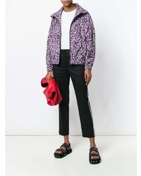 Женская фиолетовая куртка-пуховик от Kenzo