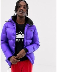 Мужская фиолетовая куртка-пуховик от Penfield