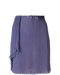 Фиолетовая мини-юбка от Giorgio Armani Vintage