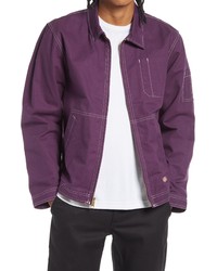 Фиолетовая полевая куртка