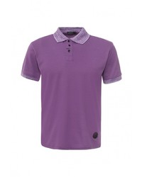 Мужская фиолетовая футболка-поло от Aarhon
