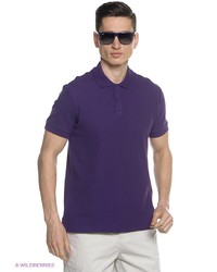 Мужская фиолетовая футболка-поло от Baon