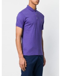 Мужская фиолетовая футболка-поло от Polo Ralph Lauren