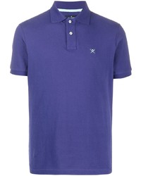 Мужская фиолетовая футболка-поло от Hackett