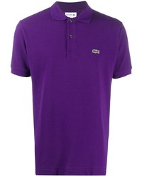 Мужская фиолетовая футболка-поло от Lacoste
