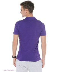 Мужская фиолетовая футболка-поло от Oodji