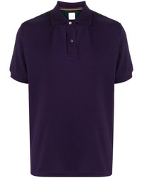 Мужская фиолетовая футболка-поло от Paul Smith