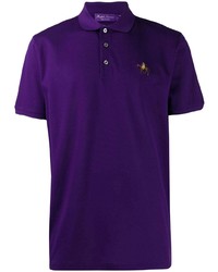 Мужская фиолетовая футболка-поло от Ralph Lauren Purple Label