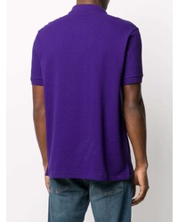 Мужская фиолетовая футболка-поло от PS Paul Smith