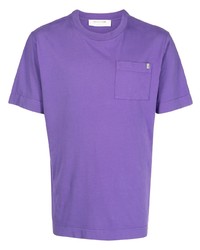 Мужская фиолетовая футболка с круглым вырезом от 1017 Alyx 9Sm